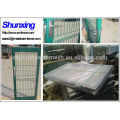 Business area enclosure wire mesh fence gate